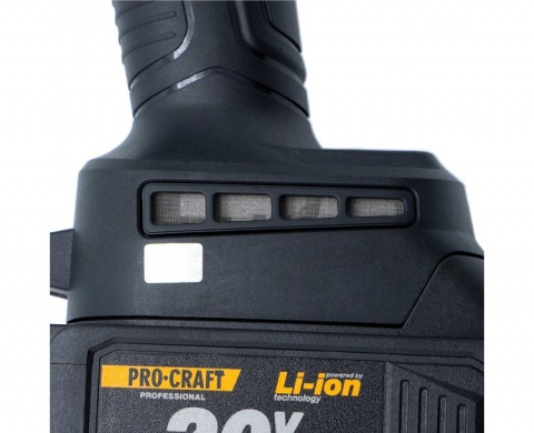 Aku úhlová bruska Procraft PGA20, 125mm | PGA20